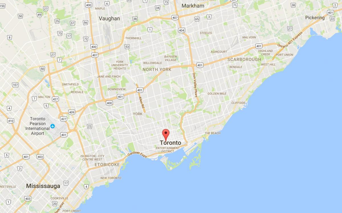 Mapa de Granxa Parque provincia Toronto