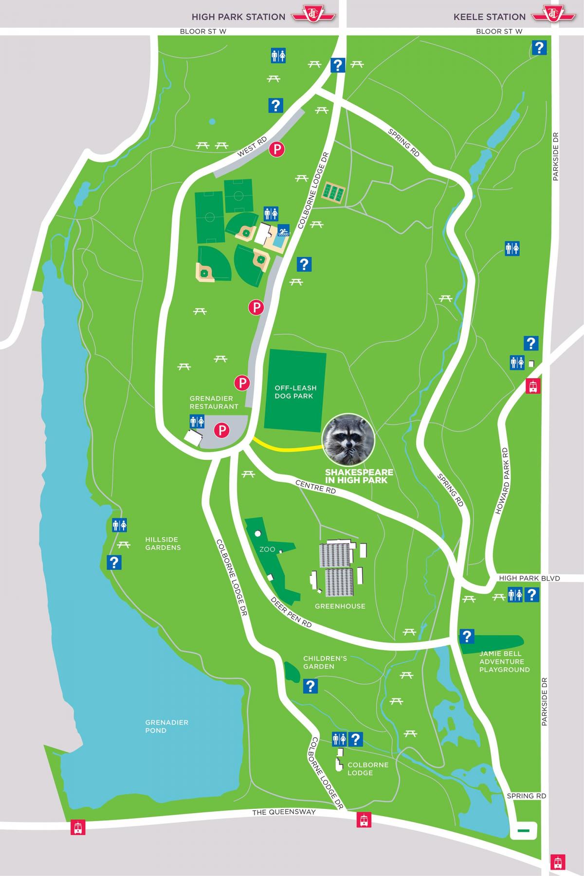 Mapa de Alta Parque Toronto