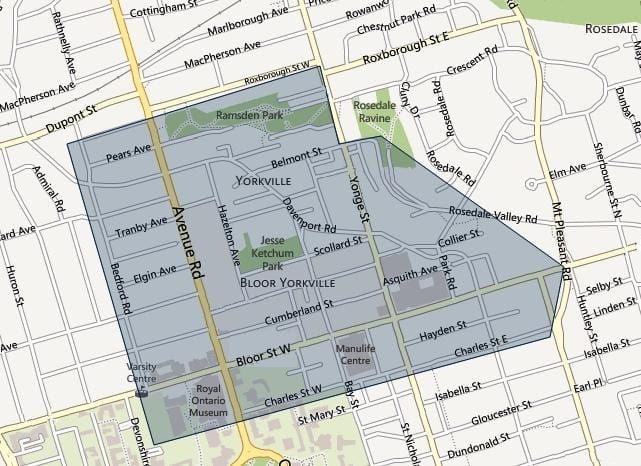 Mapa de Bloor Educación
