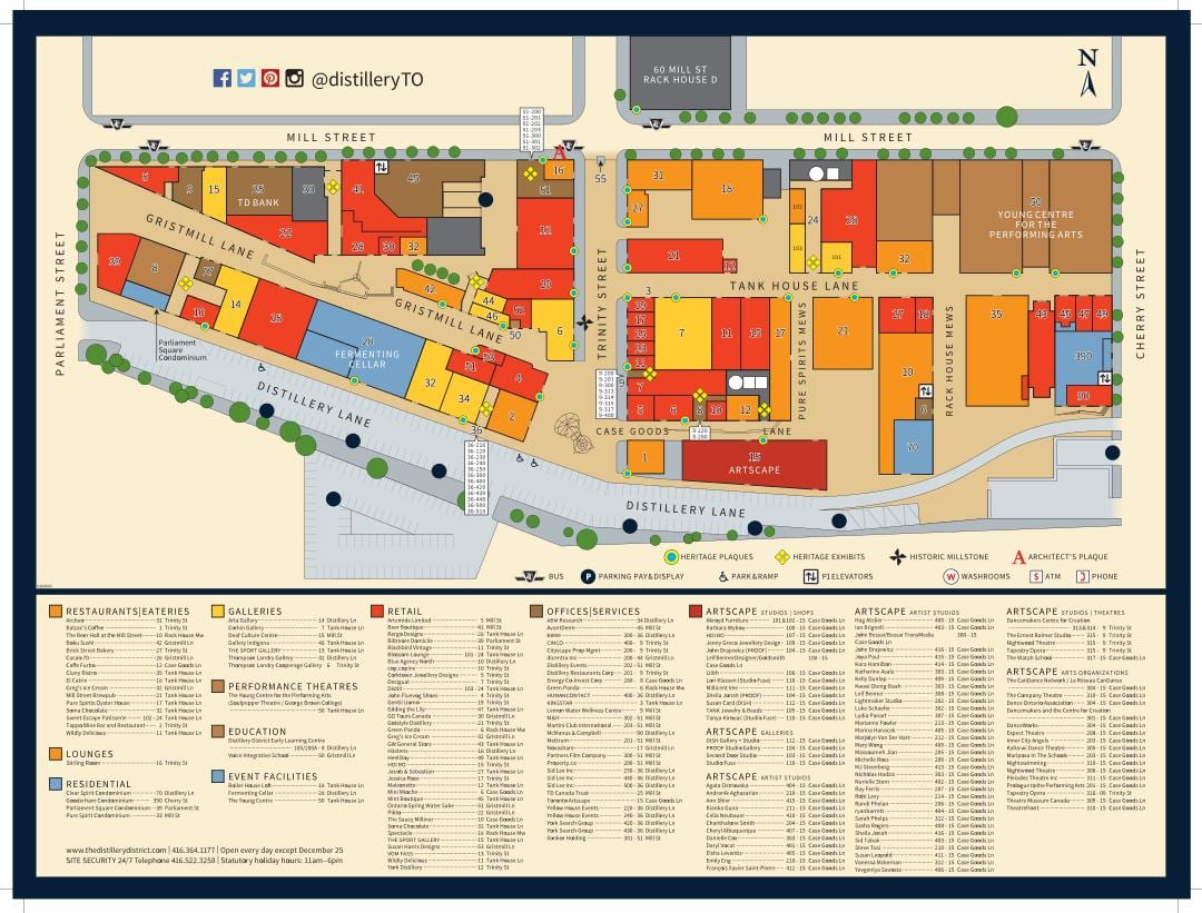 Mapa de Destilaria Provincia Toronto