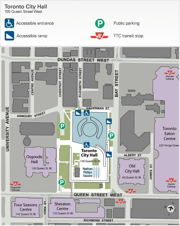 Mapa de Osgood Hall
