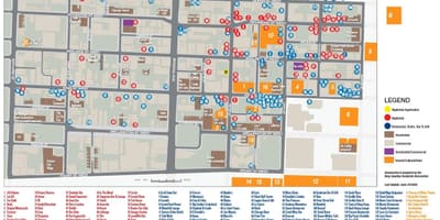 Mapa da Provincia de Entretemento Toronto información