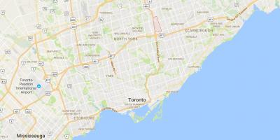Mapa de Agradable Vista provincia Toronto