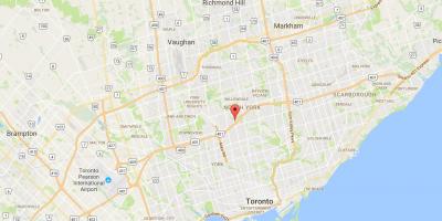 Mapa de Armadura Alturas provincia Toronto
