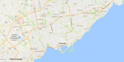 Mapa de Clairville provincia Toronto