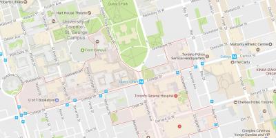 Mapa de Descubrimento Barrio barrio Toronto