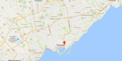 Mapa de Destilaria Provincia provincia Toronto