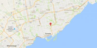 Mapa de Gobernador Ponte provincia Toronto