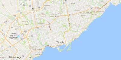 Mapa de Highland Creek provincia Toronto