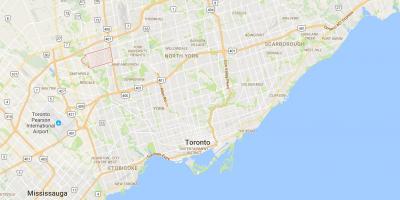 Mapa de Humber Cumio provincia Toronto