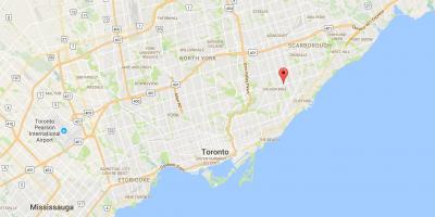 Mapa de Ionview provincia Toronto