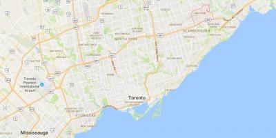 Mapa de Malvern provincia Toronto