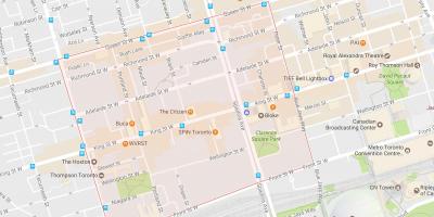 Mapa de Moda Barrio barrio Toronto