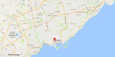 Mapa de Moda Provincia provincia Toronto