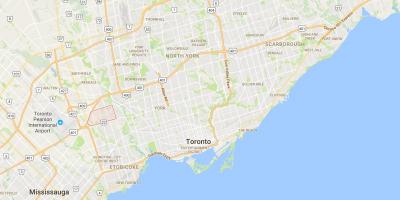 Mapa de Richview provincia Toronto
