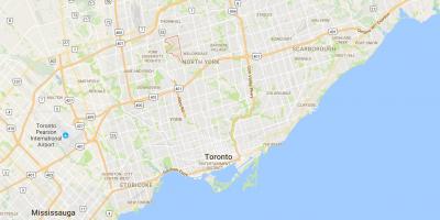 Mapa de Westminster–Branson provincia Toronto