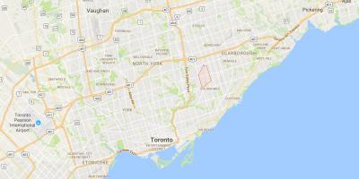 Mapa de Wexford provincia Toronto